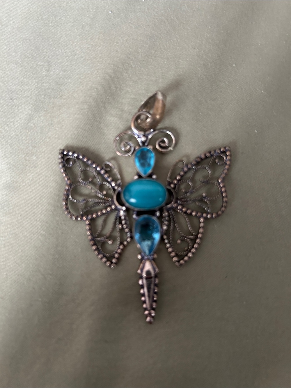 Dragonfly pendant